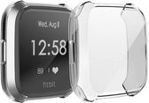 YPCd FitBit Versa Lite Siliconen Case - Transparant