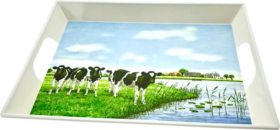 Dienblad - Koeien - Landelijk - Wiebe van der Zee - 40 x 30 cm | bol