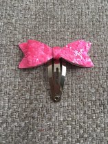 Klik Klak Haarspeldjes Baby - Setje Haarknipjes Meisje Baby Peuter - Haarclip - Hot Pink Glitter