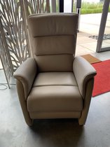 Sarah - Relaxfauteuil - Zero Gravity - Leder - Taupe