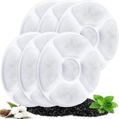 MaximoPet - Drinkfontein Filters - Navulling Set: 6 Stuks - Voor katten en Honden
