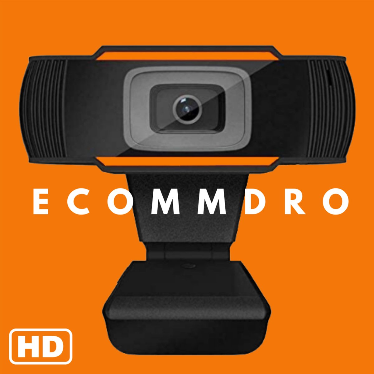 Ecommdro WB05 - Webcam - Microfoon - HD - USB - AUX