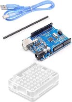 Arduino Uno + behuizing transparant