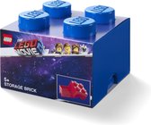 LEGO Movie 2 - Brick 4 Opbergbox - Blauw - 6L - 25 x 25 x 18cm