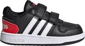 adidas Sneakers - Maat 25 - Unisex - Zwart - Wit - Rood