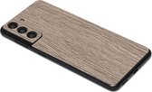 ScreenSafe Skin Galaxy S21 Mocha Wood zonder logo