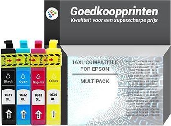 Epson 16xl Inkt Cartridge Multipack Huismerk Bol 6808