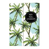 Strengholt - reisdagboek palmbomen - dagboek reizen floral - hardcover