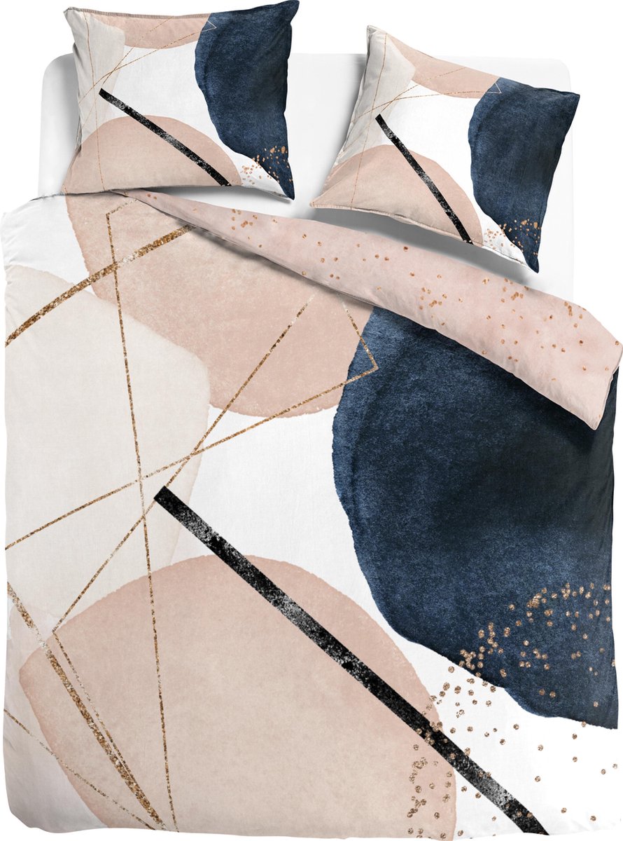 Venice Collection - Dekbedovertrek - Katoen Satijn - Kyra - 200x200/220 cm - Tweepersoons