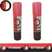 2 x Feyenoord Behangrol - Behangbaan - Behangrand - Feyenoord Rotterdam - 18 x 500 cm