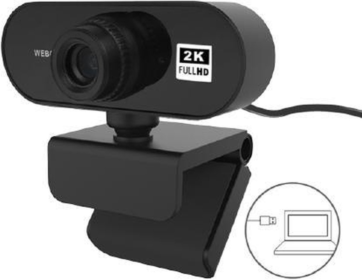 Z2K webcam met microfoon | 2K Quad HD | 2560×1440