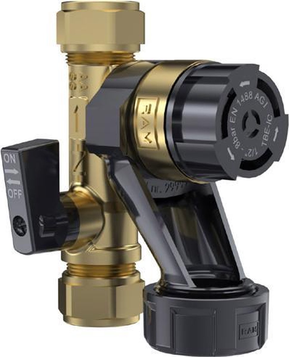 Raminex inlaatcombinatie TBE-IC 15mm knel