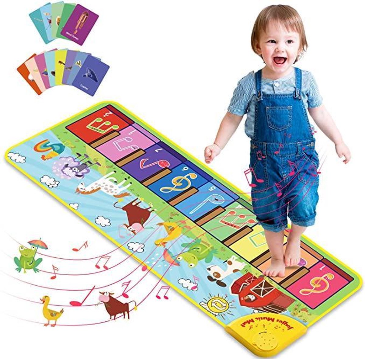 Activity-board Tapis de piano jouet musical avec plus de 100 mélodies tapis  de piano antidérapant pour enfants