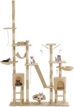 Krabpaal met sisal krabpalen beige
