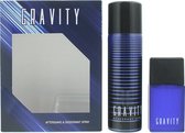 Coty Gravity 2 Piece Gift Set: Aftershave 30ml - Deodorant Spray 120ml
