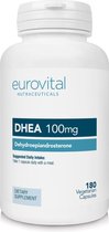 EuroVital DHEA 100mg 180 capsules
