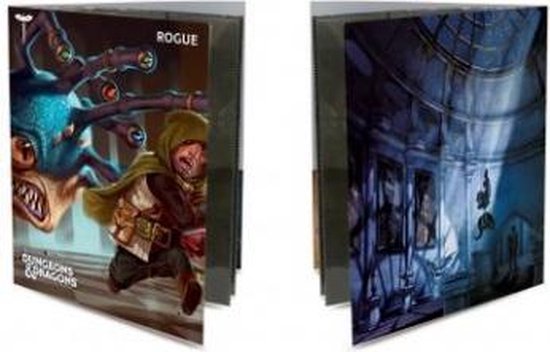 Afbeelding van het spel Ultra Pro - D&D Class folio, Rogue. Met Stickers.