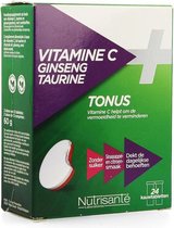 Vitamine C- Taurine- Ginseng- Tonus- Energie- 24 kauwtabl- Sinaas