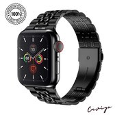 Apple Watch CAVIGO Exclusive Wrist Band 42/44 mm Stainless Steel - Smartwatch Horlogeband IWatch - XL Band Space Grey - Mannen & Vrouwen - Unisex Roestvrijstaal Band Smartwatch Apple Watch Ma