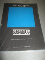 Tekenpapier A4 120grs Printerpapier zacht blauw 100 stuks