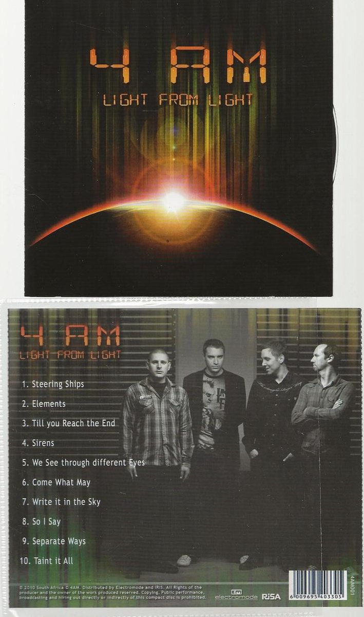 4 AM - LIGHT FROM LIGHT