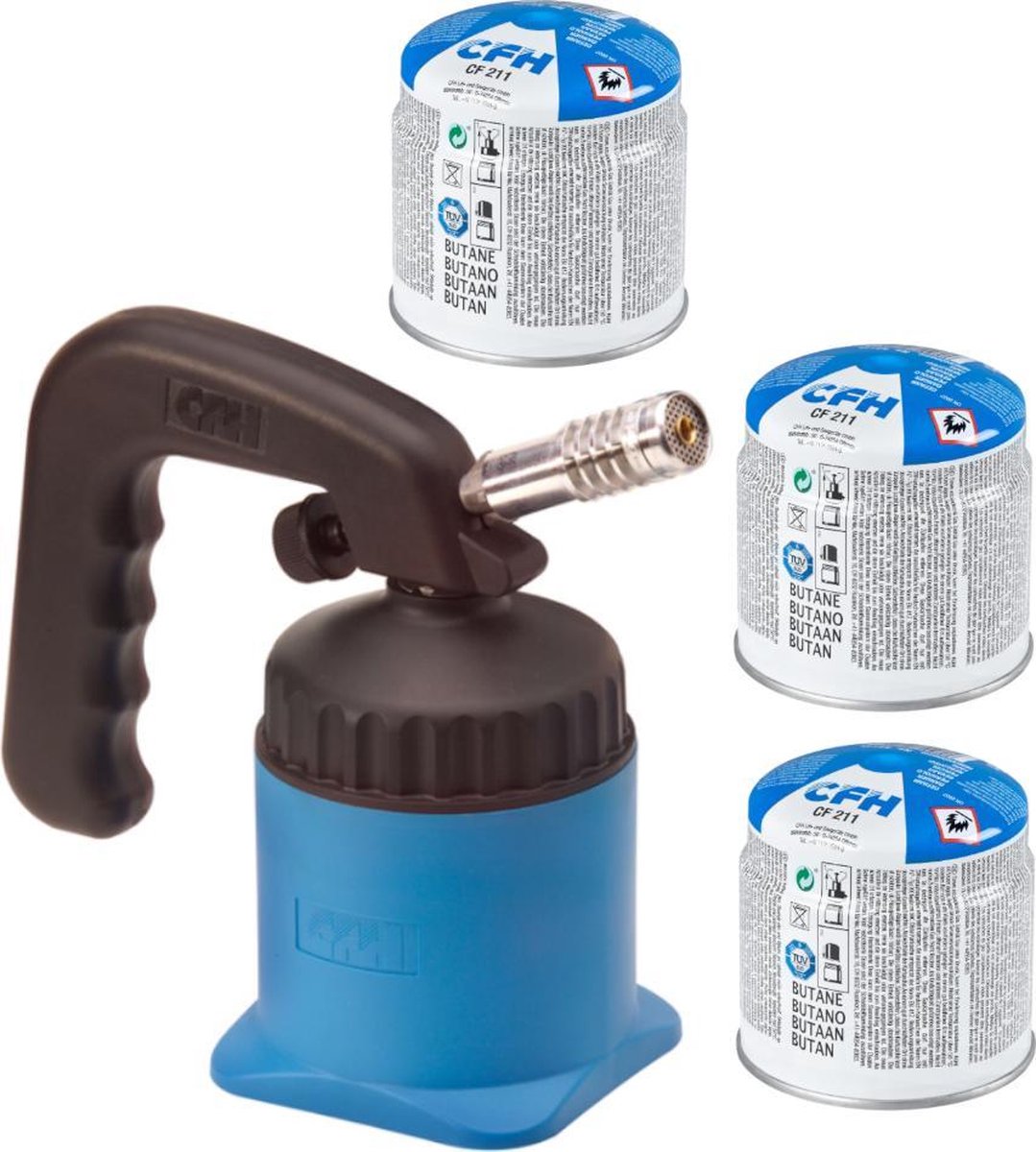 Karweiset compleet zinksoldeer 450gram bout | Propaangereedschap