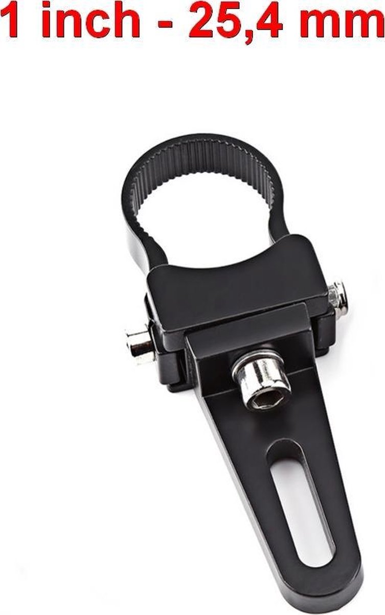Bevestigingsbeugel 1 inch ledbar op ronde buis bullbar /roofrack