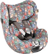 Ukje - Cybex autostoel hoes Cybex Sirona Z - monsters