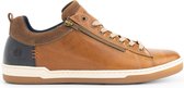 NoGRZ S.Lapicidus Leren herensneakers - Veterschoenen mannen - Cognac Bruin Leer - Maat 44