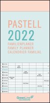 GreenLine Pastell 2022 Familienplaner 22x45