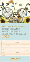 GreenLine Fabulous World of PABUKU 2022 Familienplaner 22x45