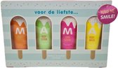 Mama Cadeau Pakket Vanille & Kokos - Kado Pakket - Verwen Pakket - Moederdag - Verjaardag - Set van 4x 100ml