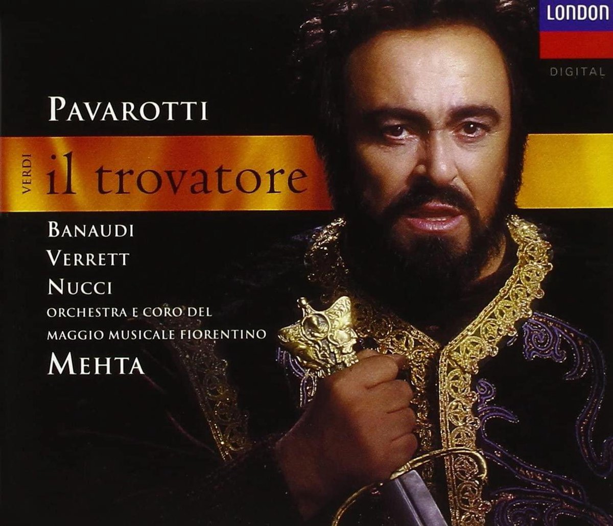 Verdi: Il Trovatore / Mehta, Pavarotti, Banaudi, Verrett