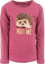 Stones and bones Stones & Bones Meisjes Longsleeve Tshirt Blissed Hug Me Purple - 128
