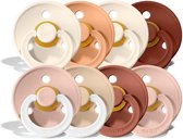 BIBS spenen | fopspenen berry mix | set van 8 stuks ||VOORDEELSET | speen | pacifier | fopspeen | baby | maat 1 - leeftijd 0- 6 maanden|