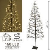 Lichtboom - Lichttakken - Led boom - Kerstverlichting - Lichttak - Kerstversiering - Kerst - 120 cm - 160 LED's - Warmwit