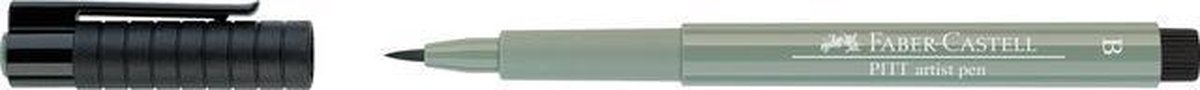 Faber-Castell tekenstift - Pitt Artist Pen - brush - aardegroen - FC-167572