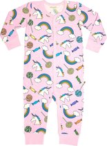 Katia & Bony Baby jumpsuit unicorn gebroken 9-12 maanden