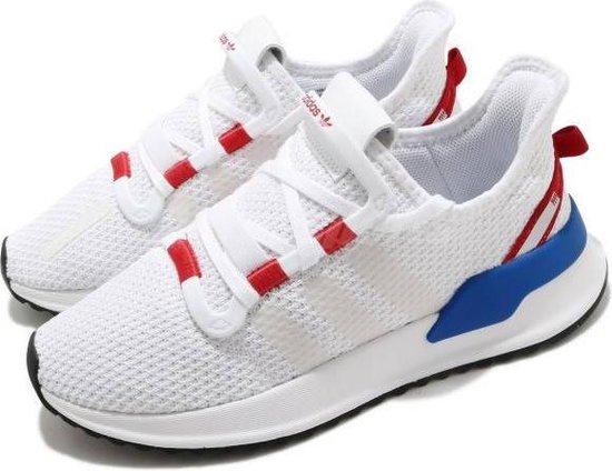 Adidas U Path Run - Wit/Rood/Blauw - Maat 42 2/3