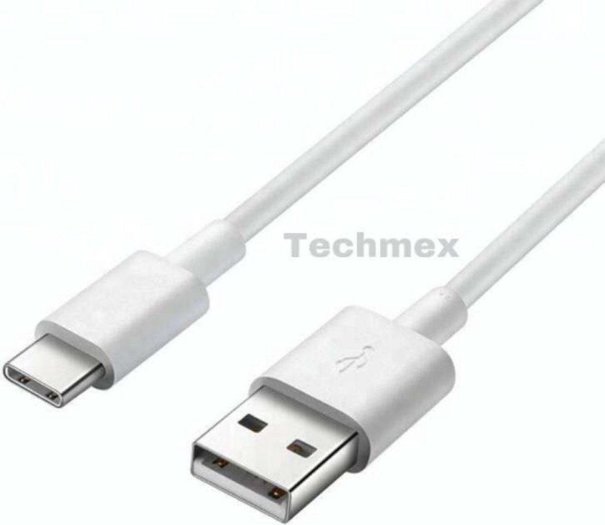 USB-C laadkabel 300 cm spelcomputers, controllers en telefoons - Oplaadkabel USB-C aansluiting wit 300 cm