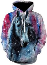 Hoodie Paard - M - vest - sweater - outdoortrui - trui