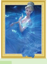 Diamond Painting Ballerina 40x50 Ronde Steentjes