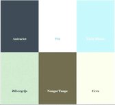 Senzatione katoen satijn Hoeslaken Topper Licht Blauw - 200x220+15