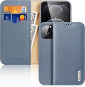 iPhone 13 Pro Max Hoesje - Dux Ducis Hivo Wallet Case - Blauw