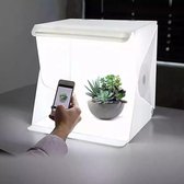 Fotostudio fotobox - foto studio met LED verlichting - Opvouwbaar - 6 backdrops