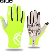 Giyo - Fietshandschoenen - Maat XL - MTB - Wielrennen - Geel - Fiets handschoenen - Wielren
