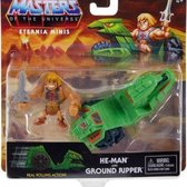 Masters of the Universe Eternia Minis He-Man & Ground Ripper