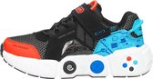 Skechers Gametronix Kids Sneakers - Zwart/Multi - Maat 35