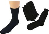 5 paar 100% katoenen bedrijfs-welness sokken maat 43-46