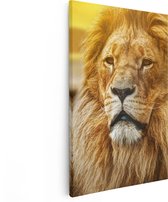 Artaza - Peinture sur Canevas - Lion - 40x60 - Photo sur Toile - Impression sur Toile